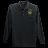 Long Sleeve Silk Touch Polo with Pocket Thumbnail