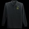 Long Sleeve Silk Touch Polo with Pocket Thumbnail