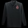 Long Sleeve Silk Touch Polo with Pocket Thumbnail
