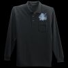 Long Sleeve Silk Touch Polo with Pocket Thumbnail