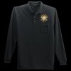 Long Sleeve Silk Touch Polo with Pocket Thumbnail