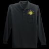 Long Sleeve Silk Touch Polo with Pocket Thumbnail