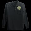 Long Sleeve Silk Touch Polo with Pocket Thumbnail
