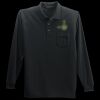 Long Sleeve Silk Touch Polo with Pocket Thumbnail