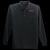 Long Sleeve Silk Touch Polo with Pocket Thumbnail