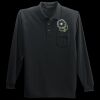 Long Sleeve Silk Touch Polo with Pocket Thumbnail