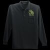 Long Sleeve Silk Touch Polo with Pocket Thumbnail