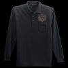 Long Sleeve Silk Touch Polo with Pocket Thumbnail