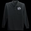 Long Sleeve Silk Touch Polo with Pocket Thumbnail