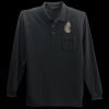 Long Sleeve Silk Touch Polo with Pocket Thumbnail