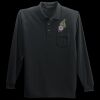 Long Sleeve Silk Touch Polo with Pocket Thumbnail