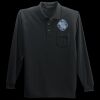 Long Sleeve Silk Touch Polo with Pocket Thumbnail