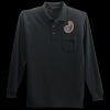 Long Sleeve Silk Touch Polo with Pocket Thumbnail