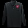 Long Sleeve Silk Touch Polo with Pocket Thumbnail