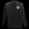 Long Sleeve Silk Touch Polo with Pocket Thumbnail