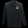 Long Sleeve Silk Touch Polo with Pocket Thumbnail