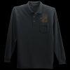 Long Sleeve Silk Touch Polo with Pocket Thumbnail