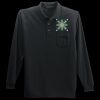 Long Sleeve Silk Touch Polo with Pocket Thumbnail