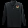Long Sleeve Silk Touch Polo with Pocket Thumbnail