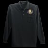 Long Sleeve Silk Touch Polo with Pocket Thumbnail