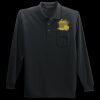 Long Sleeve Silk Touch Polo with Pocket Thumbnail