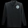 Long Sleeve Silk Touch Polo with Pocket Thumbnail