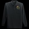 Long Sleeve Silk Touch Polo with Pocket Thumbnail