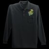 Long Sleeve Silk Touch Polo with Pocket Thumbnail