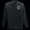 Long Sleeve Silk Touch Polo with Pocket Thumbnail