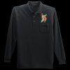 Long Sleeve Silk Touch Polo with Pocket Thumbnail