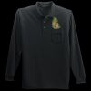 Long Sleeve Silk Touch Polo with Pocket Thumbnail