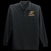 Long Sleeve Silk Touch Polo with Pocket Thumbnail