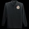 Long Sleeve Silk Touch Polo with Pocket Thumbnail