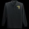 Long Sleeve Silk Touch Polo with Pocket Thumbnail