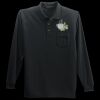 Long Sleeve Silk Touch Polo with Pocket Thumbnail