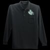 Long Sleeve Silk Touch Polo with Pocket Thumbnail