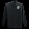 Long Sleeve Silk Touch Polo with Pocket Thumbnail