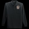 Long Sleeve Silk Touch Polo with Pocket Thumbnail