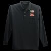 Long Sleeve Silk Touch Polo with Pocket Thumbnail