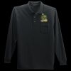 Long Sleeve Silk Touch Polo with Pocket Thumbnail