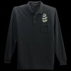 Long Sleeve Silk Touch Polo with Pocket Thumbnail