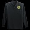 Long Sleeve Silk Touch Polo with Pocket Thumbnail