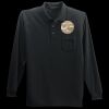 Long Sleeve Silk Touch Polo with Pocket Thumbnail