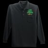 Long Sleeve Silk Touch Polo with Pocket Thumbnail