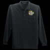 Long Sleeve Silk Touch Polo with Pocket Thumbnail