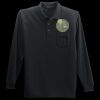 Long Sleeve Silk Touch Polo with Pocket Thumbnail