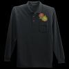 Long Sleeve Silk Touch Polo with Pocket Thumbnail