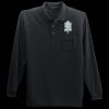Long Sleeve Silk Touch Polo with Pocket Thumbnail