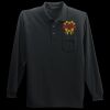 Long Sleeve Silk Touch Polo with Pocket Thumbnail