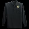 Long Sleeve Silk Touch Polo with Pocket Thumbnail